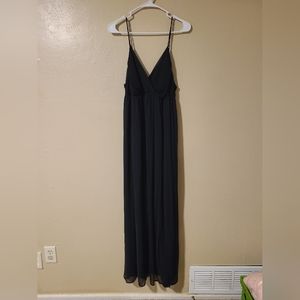 Black Spaghetti Strap Dress
